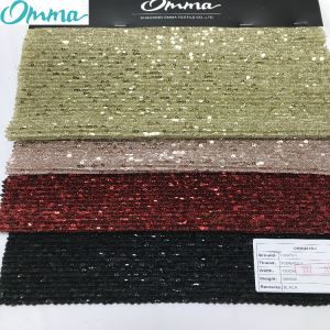 Laskostettu paljettikangas